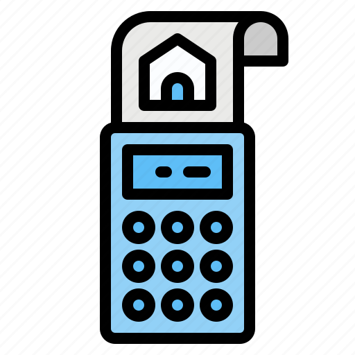Budget, calculator, home, money icon - Download on Iconfinder