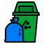 bin, garbage, trash, waste 