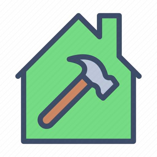 Home, hammer, repair, tool, architecture icon - Download on Iconfinder