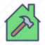 home, hammer, repair, tool, architecture 