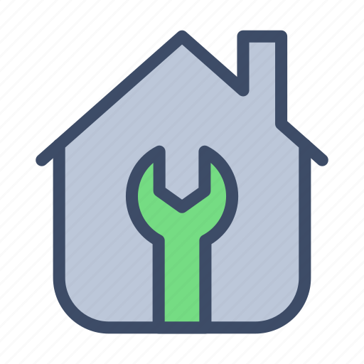 Home, repair, wrench, tool, construction icon - Download on Iconfinder