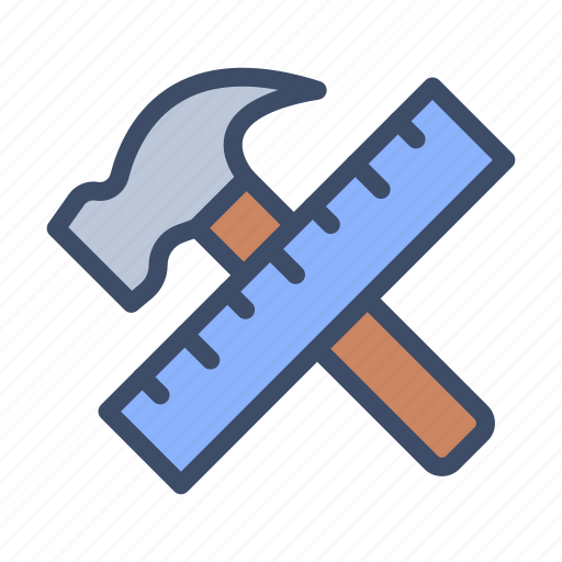 Repair, tools, scale, hammer, home icon - Download on Iconfinder