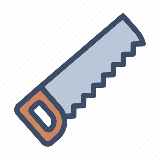Saw, hand, tool, construction, cutter icon - Download on Iconfinder