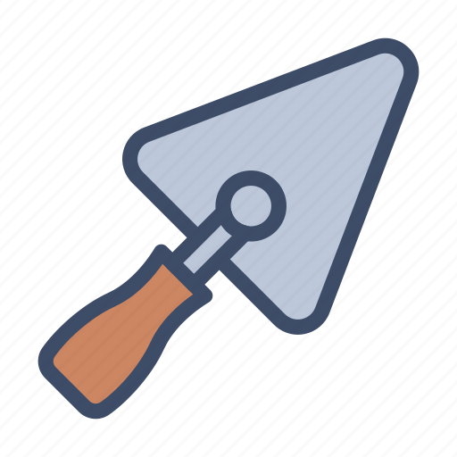 Trowel, tool, construction, home, architecture icon - Download on Iconfinder