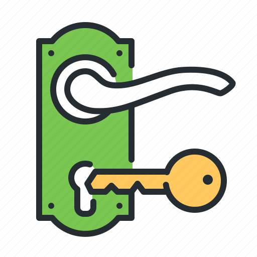 Access, door lock, key, safety icon - Download on Iconfinder