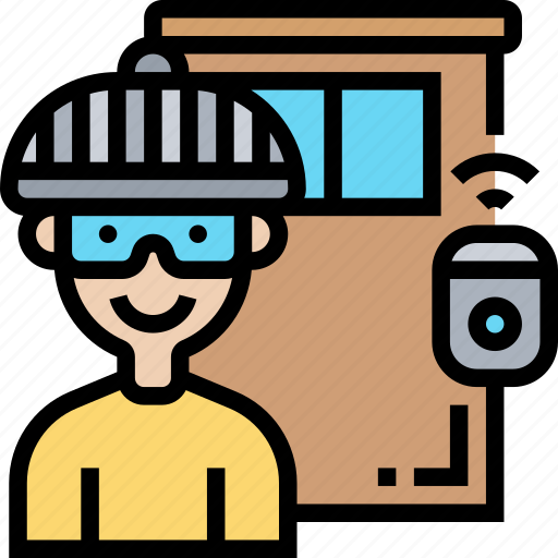 Door, security, safety, detection, thief icon - Download on Iconfinder