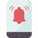 mobile, notification, alert, alarm, ring