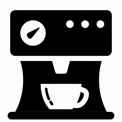 Cafe, coffee, cup, drink, hot, machine, maker icon - Download on Iconfinder