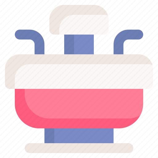 Sink, water, hygiene, bathroom, faucet icon - Download on Iconfinder