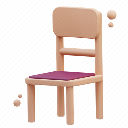 Chair, sofa, interior, armchair, couch, table, furniture 3D illustration - Download on Iconfinder