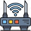 router, internet, network, outlined, technology, wifi, wireless 
