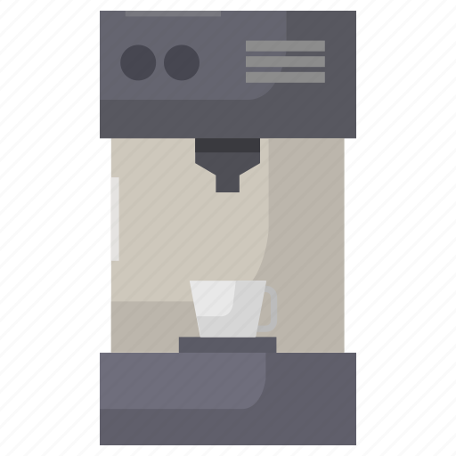 Coffee, machine, drink, hot, cup icon - Download on Iconfinder