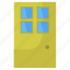 door, interior, wood, home, estate 