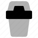 bin, container, recycling, rubbish, trash
