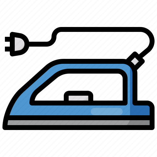 Electric, iron, steam, laundry, appliances icon - Download on Iconfinder
