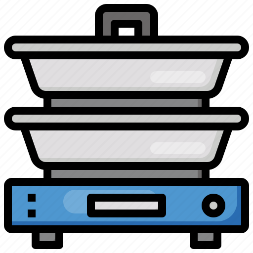 Food, steamer, furniture, and, household, kitchenware, electronics icon - Download on Iconfinder