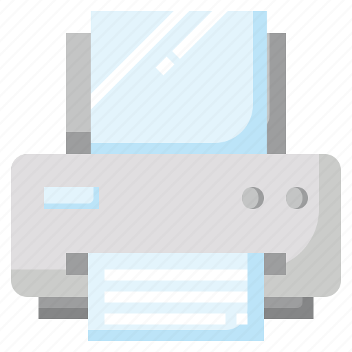 Printer, print, files, and, folders, printing, electronics icon - Download on Iconfinder