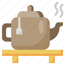 teapot, tea, food, kitchen, coffee