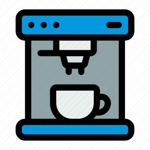 Coffee, machine, maker, hot drink icon - Download on Iconfinder