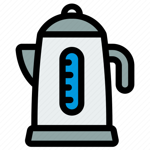 Electric, kettle, household icon - Download on Iconfinder