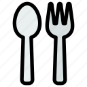 fork, spoon, eat, restaurant
