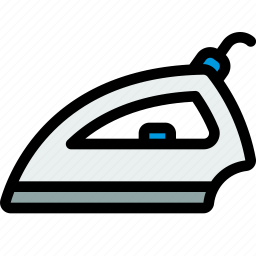 Iron, ironing, laundry, household icon - Download on Iconfinder