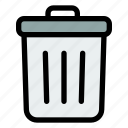 recycle bin, trash can, trash bin, garbage