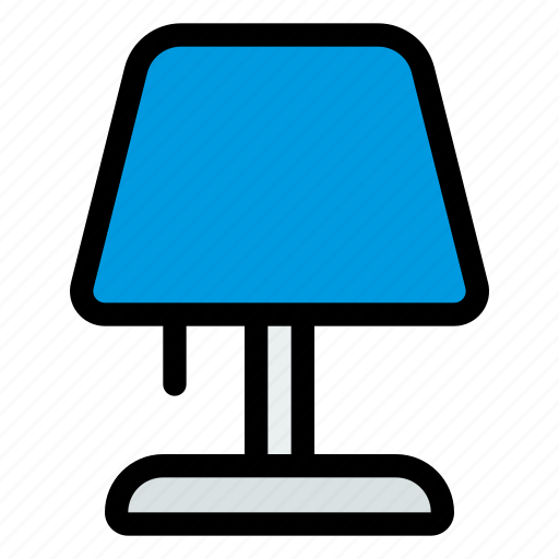 Table, lamp, bedside, night stand icon - Download on Iconfinder