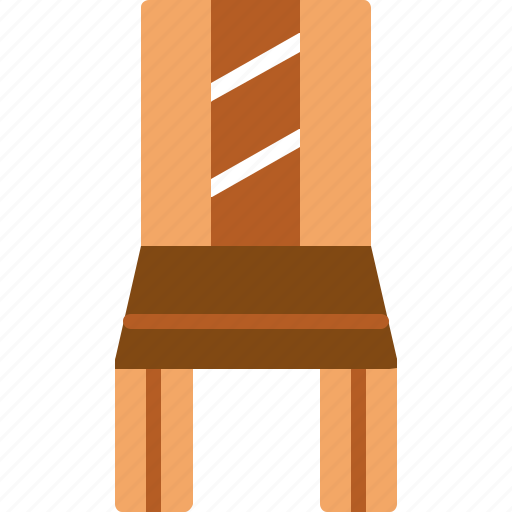 Chair, seat, wooden, furniture, dining icon - Download on Iconfinder