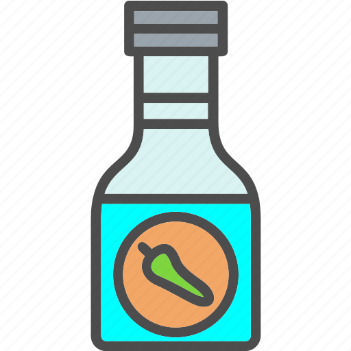 Bottle, chili, chilli, hot, sauce, spice icon - Download on Iconfinder