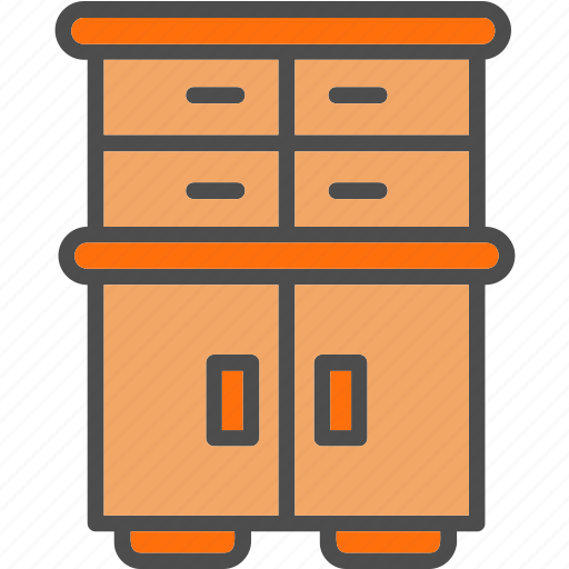 Cabinet, drawer, office, storage icon - Download on Iconfinder