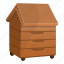 agriculture, apiary, bee, beehive, farm, house 