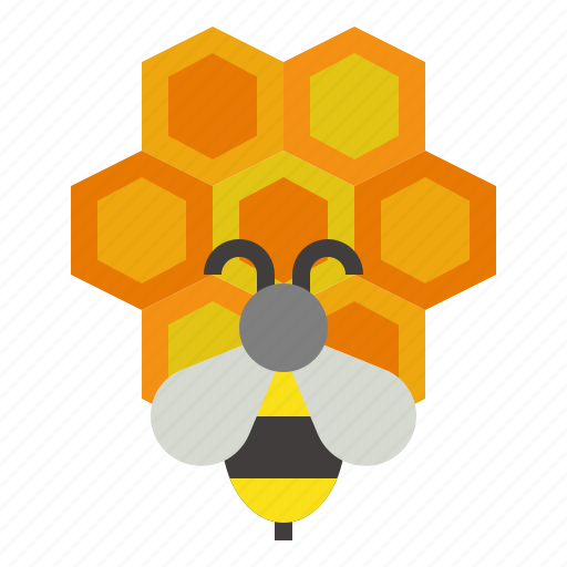 Beehive, sugar, honey, bee, apiary icon - Download on Iconfinder