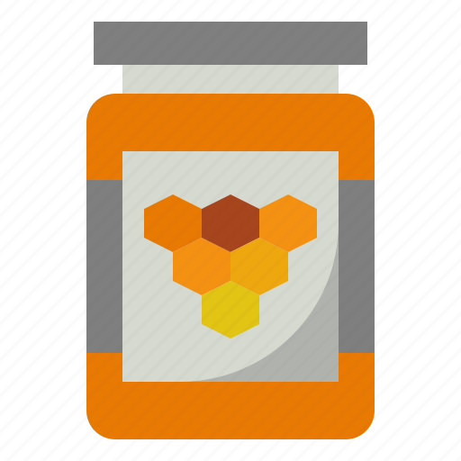 Honey, jar, beekeeping, food, organic, sweet icon - Download on Iconfinder
