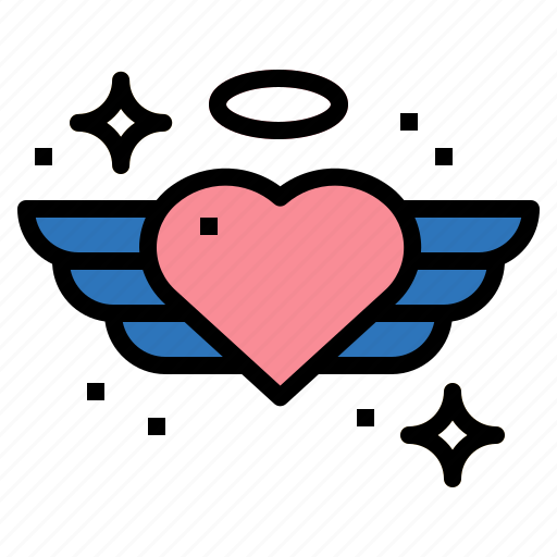 Romantic, shapes, valentines, wings icon - Download on Iconfinder