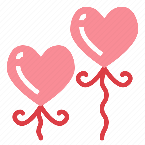 Balloons, birthday, heart, love icon - Download on Iconfinder