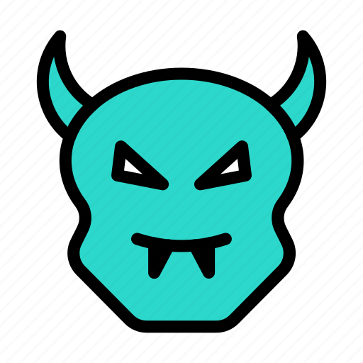 Evil, monster, scary, halloween, horror icon - Download on Iconfinder