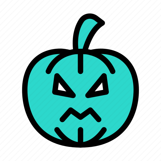 Pumpkin, horror, halloween, scary, creepy icon - Download on Iconfinder