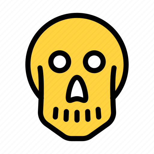 Skull, skeleton, horror, creepy, halloween icon - Download on Iconfinder