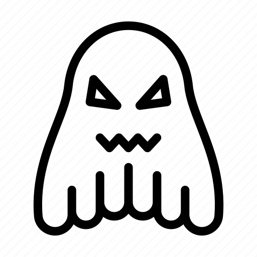 Ghost, scary, horror, monster, creepy icon - Download on Iconfinder