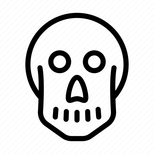 Skull, skeleton, horror, creepy, halloween icon - Download on Iconfinder