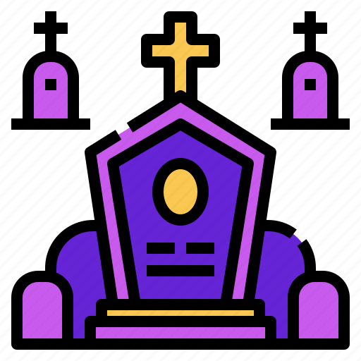 Dead, decoration, grave, graveyard, halloween, scary, terror icon - Download on Iconfinder