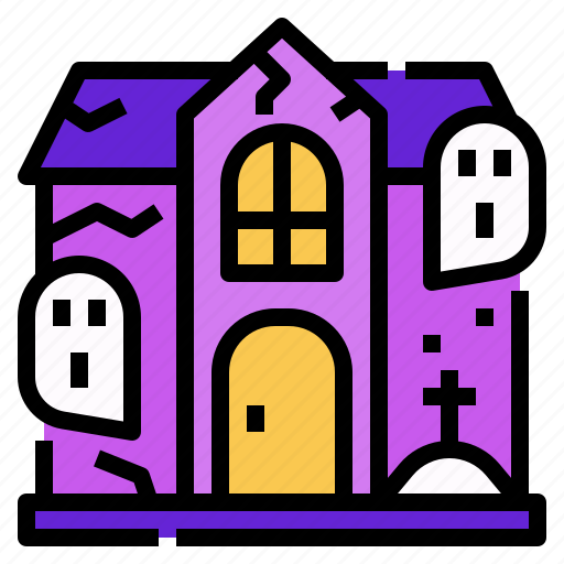 Castle, decoration, halloween, haunted, horror, house, scary icon - Download on Iconfinder