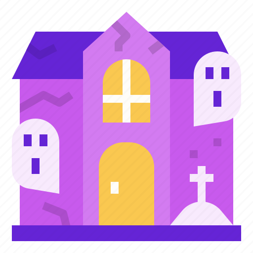 Castle, decoration, halloween, haunted, horror, house, scary icon - Download on Iconfinder