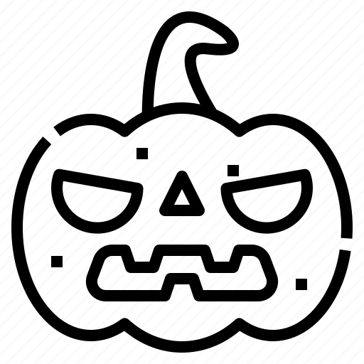 Decoration, halloween, horror, party, pumpkin, scary, terror icon - Download on Iconfinder