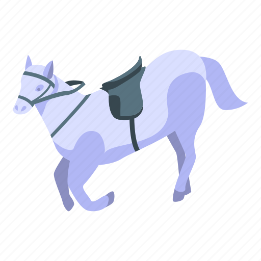 Business, cartoon, horse, isometric, tattoo, tribal, white icon - Download on Iconfinder