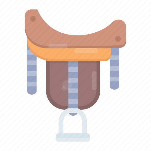Equestrian, horse, saddle, showjumping icon - Download on Iconfinder