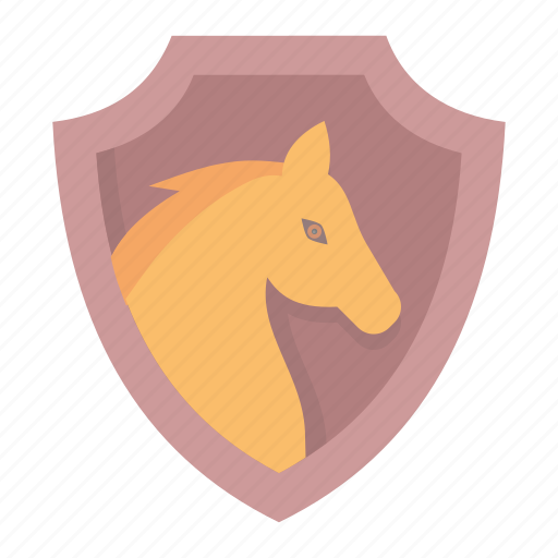 Equestrian, horse, insignia, shield icon - Download on Iconfinder