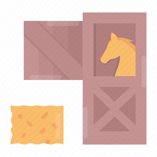 Farm, hay, horse, stable icon - Download on Iconfinder