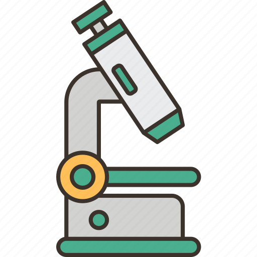 Microscope, magnifying, laboratory, research, instrument icon - Download on Iconfinder